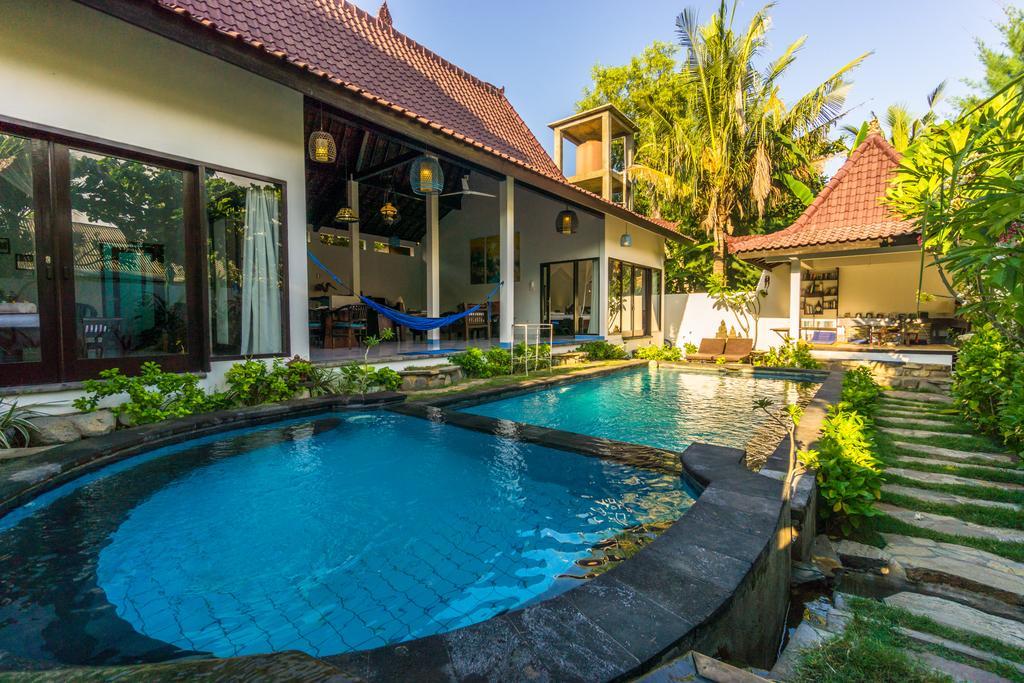 Ambary House Gili Trawangan- 2 Bedroom Private Villa, Pool Exteriör bild