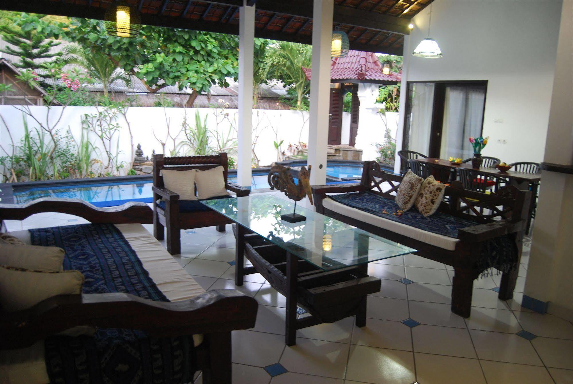 Ambary House Gili Trawangan- 2 Bedroom Private Villa, Pool Exteriör bild