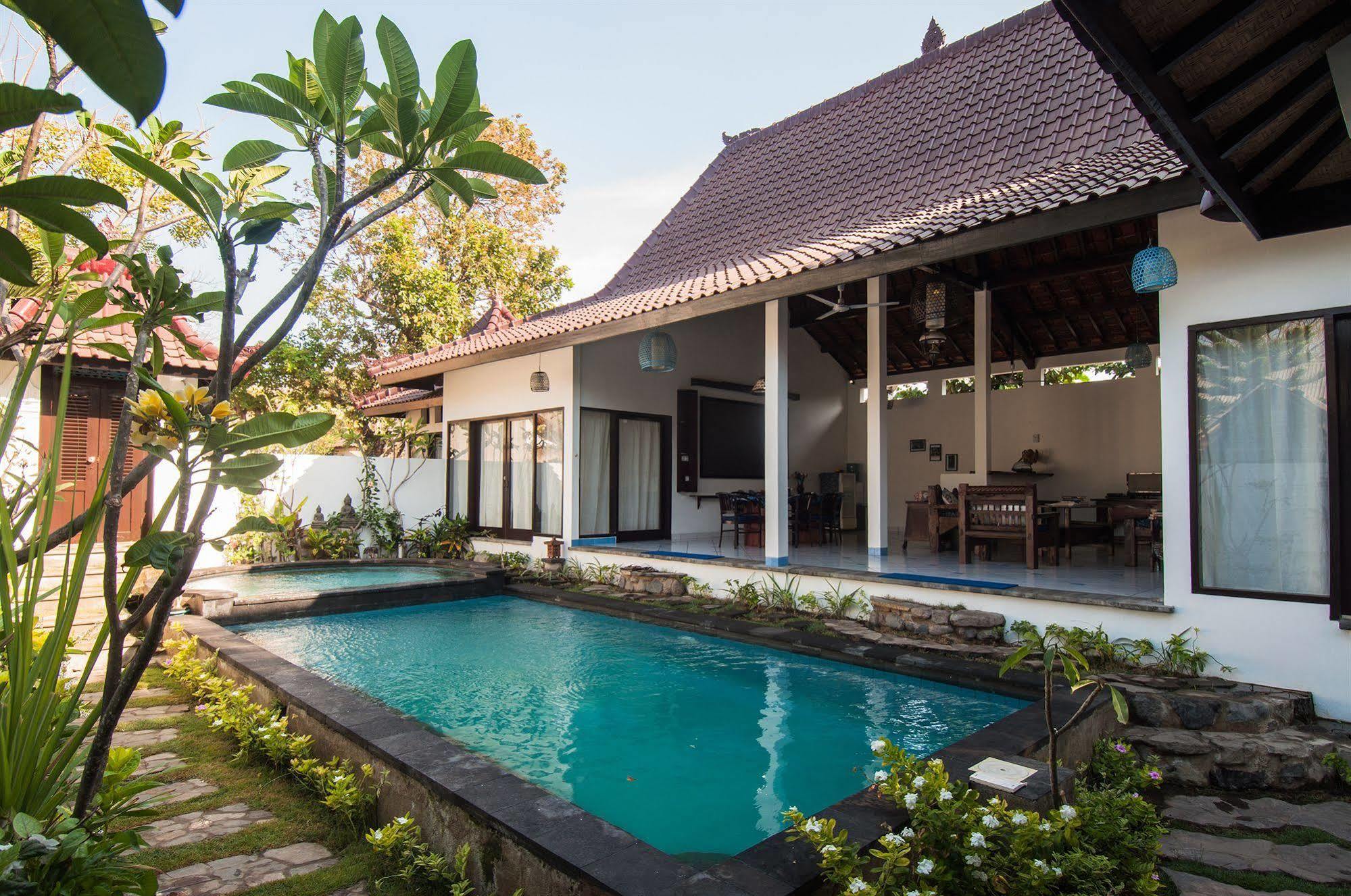Ambary House Gili Trawangan- 2 Bedroom Private Villa, Pool Exteriör bild
