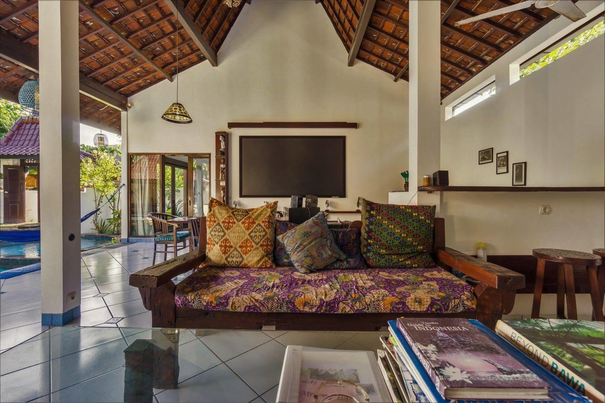 Ambary House Gili Trawangan- 2 Bedroom Private Villa, Pool Exteriör bild